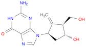 6H-Purin-6-one, 2-amino-1,9-dihydro-9-[(1R,3S,4R)-4-hydroxy-3-(hydroxymethyl)-2-methylenecyclopent…