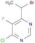 Pyrimidine, 4-(1-bromoethyl)-6-chloro-5-fluoro-