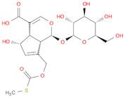Cyclopenta[c]pyran-4-carboxylic acid, 1-(β-D-glucopyranosyloxy)-1,4a,5,7a-tetrahydro-5-hydroxy-7-[[[(methylthio)carbonyl]oxy]methyl]-, (1S,4aS,5S,7aS)-