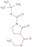 1,3-Pyrrolidinedicarboxylic acid, 2-oxo-, 1-(1,1-dimethylethyl) 3-ethyl ester