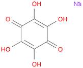 2,5-Cyclohexadiene-1,4-dione, 2,3,5,6-tetrahydroxy-, sodium salt (1:2)