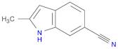 1H-Indole-6-carbonitrile, 2-methyl-