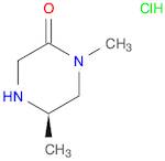 2-Piperazinone, 1,5-dimethyl-, hydrochloride (1:1), (5R)-