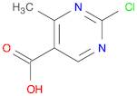 5-Pyrimidinecarboxylic acid, 2-chloro-4-methyl-