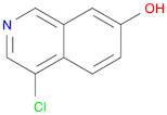 7-Isoquinolinol, 4-chloro-