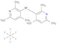Bromine(1+), bis(2,4,6-trimethylpyridine)-, hexafluorophosphate(1-) (1:1)
