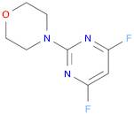 Morpholine, 4-(4,6-difluoro-2-pyrimidinyl)-