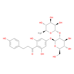 1-Propanone, 1-[4-[[2-O-(6-deoxy-α-L-mannopyranosyl)-β-D-glucopyranosyl]oxy]-2,6-dihydroxyphenyl]-3-(4-hydroxyphenyl)-