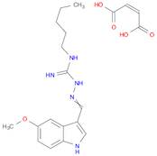 Hydrazinecarboximidamide, 2-[(5-methoxy-1H-indol-3-yl)methylene]-N-pentyl-, (2Z)-2-butenedioate (1:1)