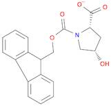 1,2-Pyrrolidinedicarboxylic acid, 4-hydroxy-, 1-(9H-fluoren-9-ylmethyl) ester, (2S,4S)-