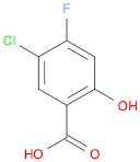 Benzoic acid, 5-chloro-4-fluoro-2-hydroxy-