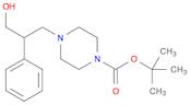 1-Piperazinecarboxylic acid, 4-(3-hydroxy-2-phenylpropyl)-, 1,1-dimethylethyl ester