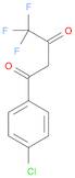 1,3-Butanedione, 1-(4-chlorophenyl)-4,4,4-trifluoro-