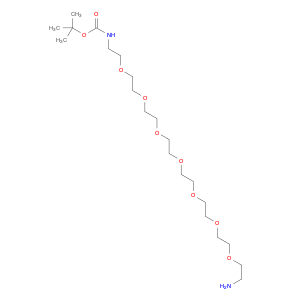 5,8,11,14,17,20,23-Heptaoxa-2-azapentacosanoic acid, 25-amino-, 1,1-dimethylethyl ester