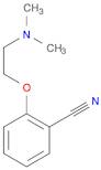 Benzonitrile, 2-[2-(dimethylamino)ethoxy]-
