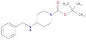 1-Piperidinecarboxylic acid, 4-[(phenylmethyl)amino]-, 1,1-dimethylethyl ester