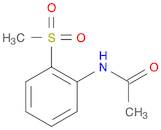 Acetamide, N-[2-(methylsulfonyl)phenyl]-