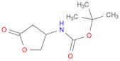 Carbamic acid, (tetrahydro-5-oxo-3-furanyl)-, 1,1-dimethylethyl ester (9CI)