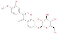 4H-1-Benzopyran-4-one, 7-(β-D-glucopyranosyloxy)-3-(3-hydroxy-4-methoxyphenyl)-
