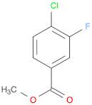Benzoic acid, 4-chloro-3-fluoro-, methyl ester