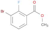 Benzoic acid, 3-bromo-2-fluoro-, methyl ester