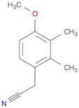 Benzeneacetonitrile, 4-methoxy-2,3-dimethyl-