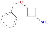 Cyclobutanamine, 3-(phenylmethoxy)-, cis-
