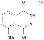 1(2H)-Phthalazinone, 5-amino-4-hydroxy-, sodium salt (1:1)