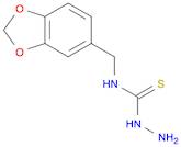Hydrazinecarbothioamide, N-(1,3-benzodioxol-5-ylmethyl)-