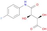 Butanoic acid, 4-[(4-fluorophenyl)amino]-2,3-dihydroxy-4-oxo-, (2R,3R)-
