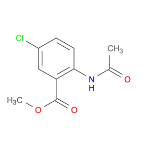 Benzoic acid, 2-(acetylamino)-5-chloro-, methyl ester