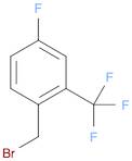 Benzene, 1-(bromomethyl)-4-fluoro-2-(trifluoromethyl)-