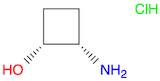 Cyclobutanol, 2-amino-, hydrochloride (1:1), (1R,2S)-rel-