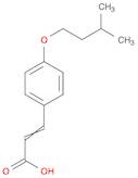 2-Propenoic acid, 3-[4-(3-methylbutoxy)phenyl]-