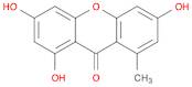 9H-Xanthen-9-one, 1,3,6-trihydroxy-8-methyl-