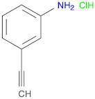 Benzenamine, 3-ethynyl-, hydrochloride (1:1)