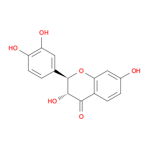 4H-1-Benzopyran-4-one, 2-(3,4-dihydroxyphenyl)-2,3-dihydro-3,7-dihydroxy-, (2R,3R)-rel-