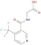 Glycine, N-[[4-(trifluoromethyl)-3-pyridinyl]carbonyl]-