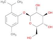 β-D-Glucopyranoside, 5-methyl-2-(1-methylethyl)phenyl