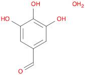 Benzaldehyde, 3,4,5-trihydroxy-, hydrate (1:1)