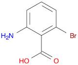 Benzoic acid, 2-amino-6-bromo-