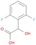 Benzeneacetic acid, 2,6-difluoro-α-hydroxy-