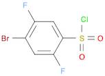 Benzenesulfonyl chloride, 4-bromo-2,5-difluoro-