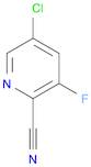 2-Pyridinecarbonitrile, 5-chloro-3-fluoro-