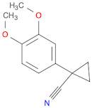 Cyclopropanecarbonitrile, 1-(3,4-dimethoxyphenyl)-