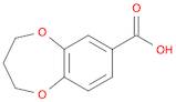 2H-1,5-Benzodioxepin-7-carboxylic acid, 3,4-dihydro-