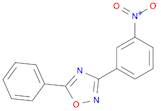 1,2,4-Oxadiazole, 3-(3-nitrophenyl)-5-phenyl-