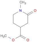 4-Piperidinecarboxylic acid, 1-methyl-2-oxo-, methyl ester