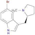 1H-Indole, 5-bromo-3-[[(2S)-1-methyl-2-pyrrolidinyl]methyl]-