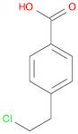 Benzoic acid, 4-(2-chloroethyl)-